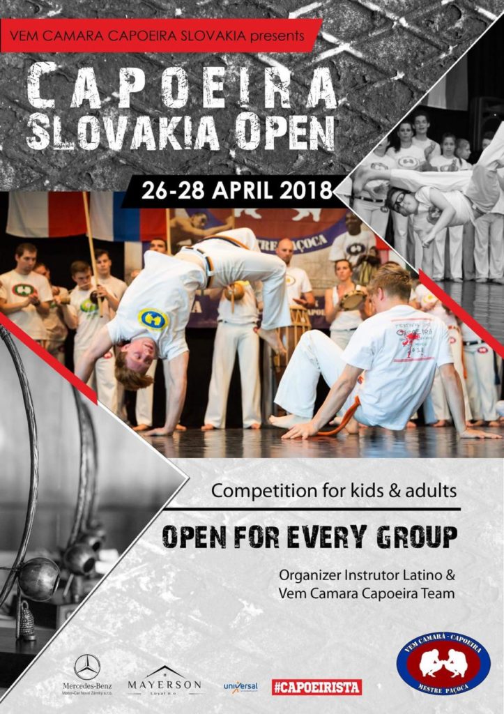 Capoeira Slovakia Open v Komárně